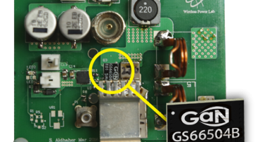 Wireless Charger with GaN Systems transistors