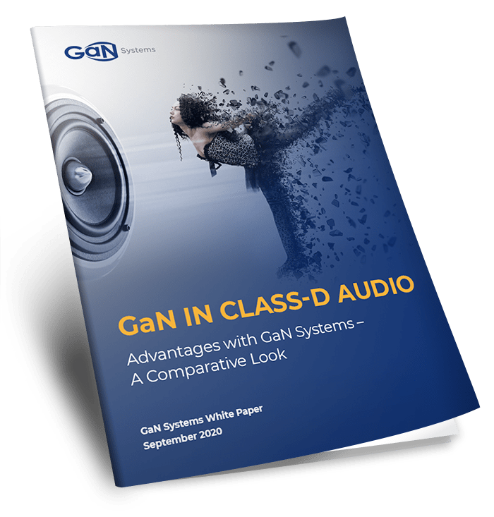 GaN Systems擴大在 D 類音訊市場領先優勢