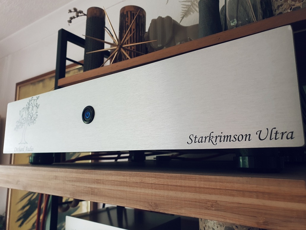 Orchard Audio Launches Starkrimson® Streamer Ultra: a 500W Stereo Gallium Nitride (GaN) Streaming Hi-Fi Audio Amplifier