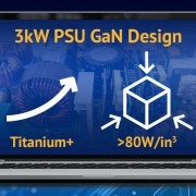 Webinar: Benefits and Advantages of a GaN-based 3kW AC/DC PSU