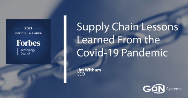 Supply Chain Lessons Learned From The Covid-19 Pandemic