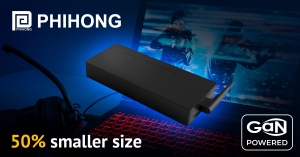 GaN Systems and Phihong Technology Announce the Industry's Highest Power Density Gaming Laptop Power Supply