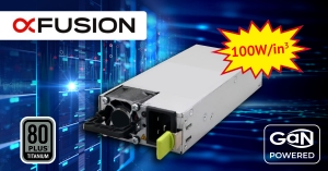 GaN Systems 連袂 xFusion 推出全球第一台 100W/in3 資料中心電源