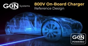 GaN Systems 推出新一代 800V 氮化鎵車載充電器參考設計